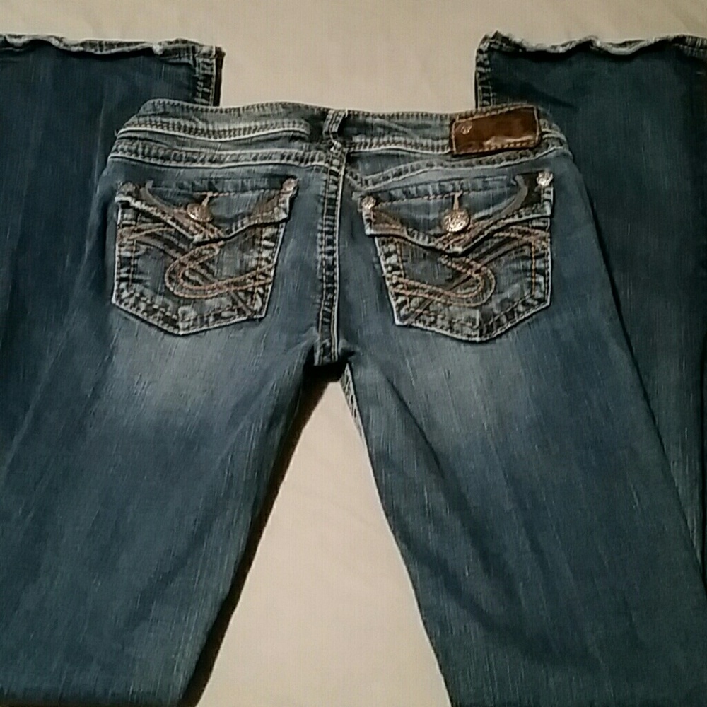 Silver jeans